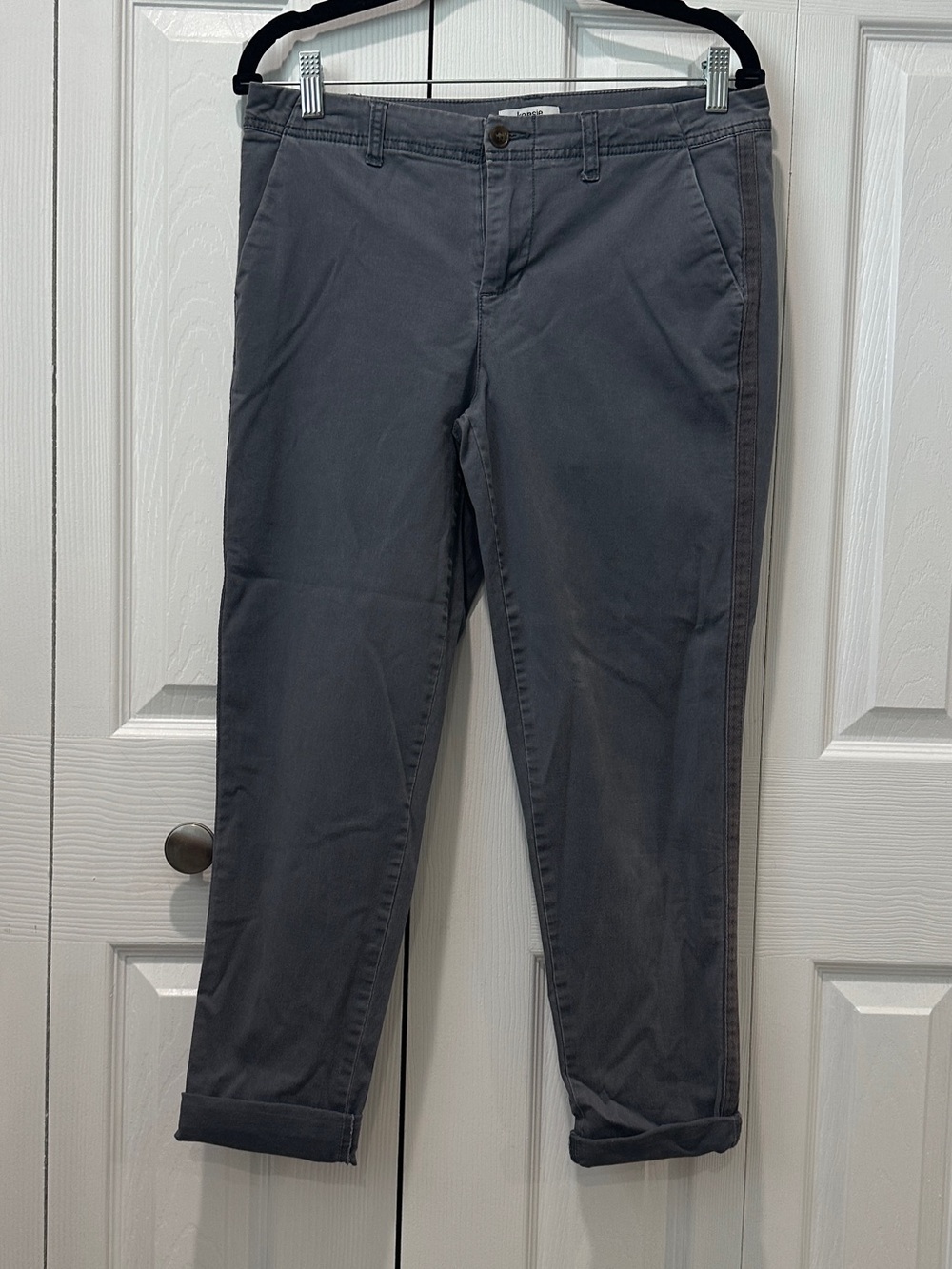 Kensie Women's Dark Gray Cropped Pants